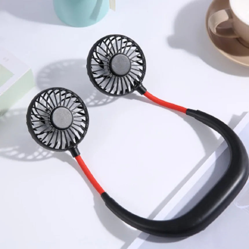 EXIVO™ BreezeGo | Portable Hands-Free Neck Fan