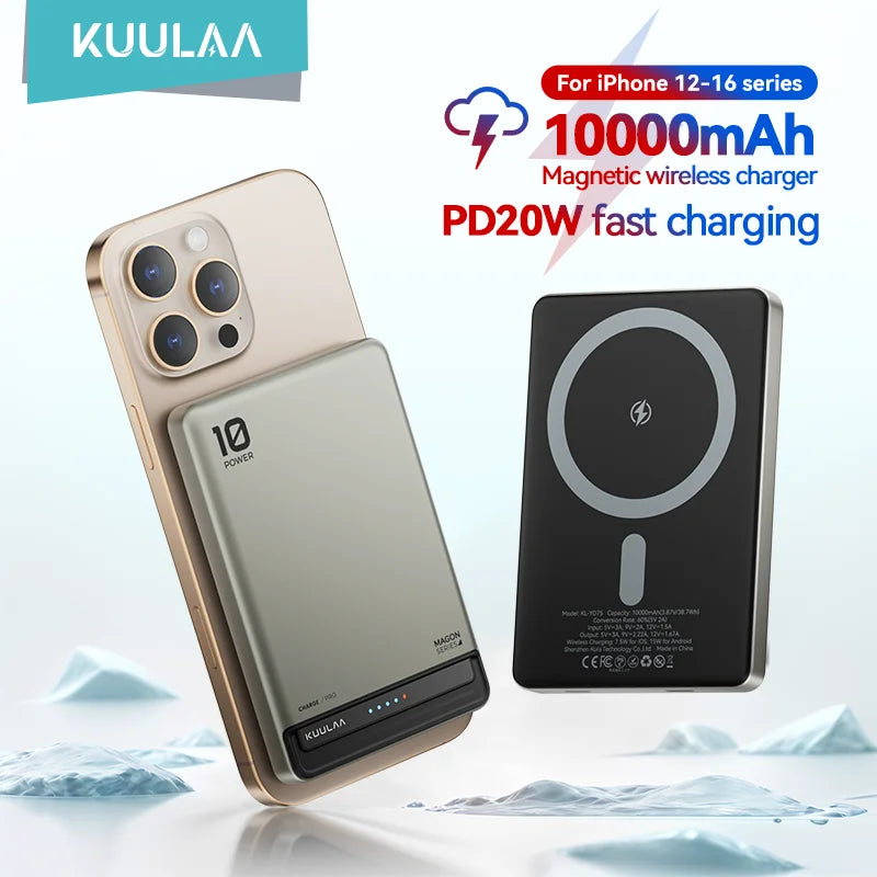 EXIVO™ MagVolt | 20W Magnetic Wireless Power Bank
