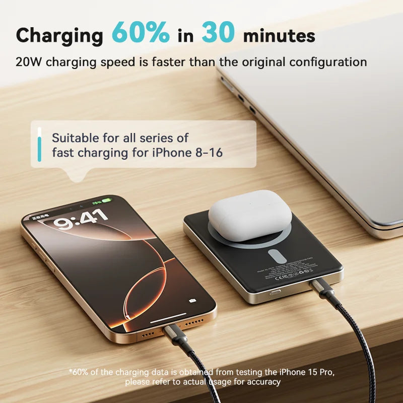 EXIVO™ MagVolt | 20W Magnetic Wireless Power Bank
