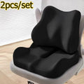 EXIVO™ CloudSeat | Ergonomic Memory Foam Stadium Cushion 2pcs/set