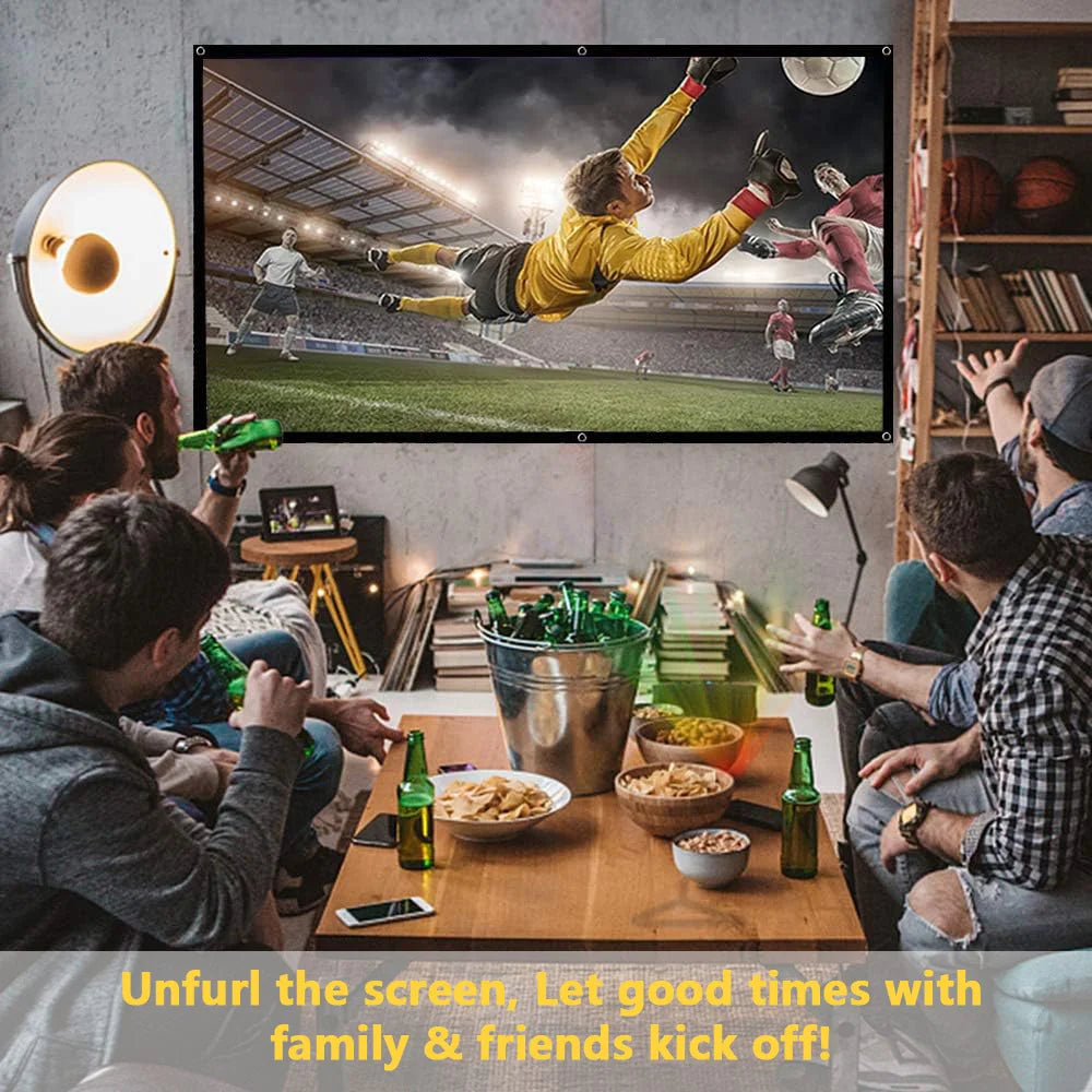 EXIVO™ ViewMax | Portable Anti-Crease Projector Screen