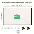 EXIVO™ ViewMax | Portable Anti-Crease Projector Screen